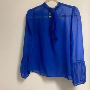 PJK Patterson J. Kincaid sheer blouse